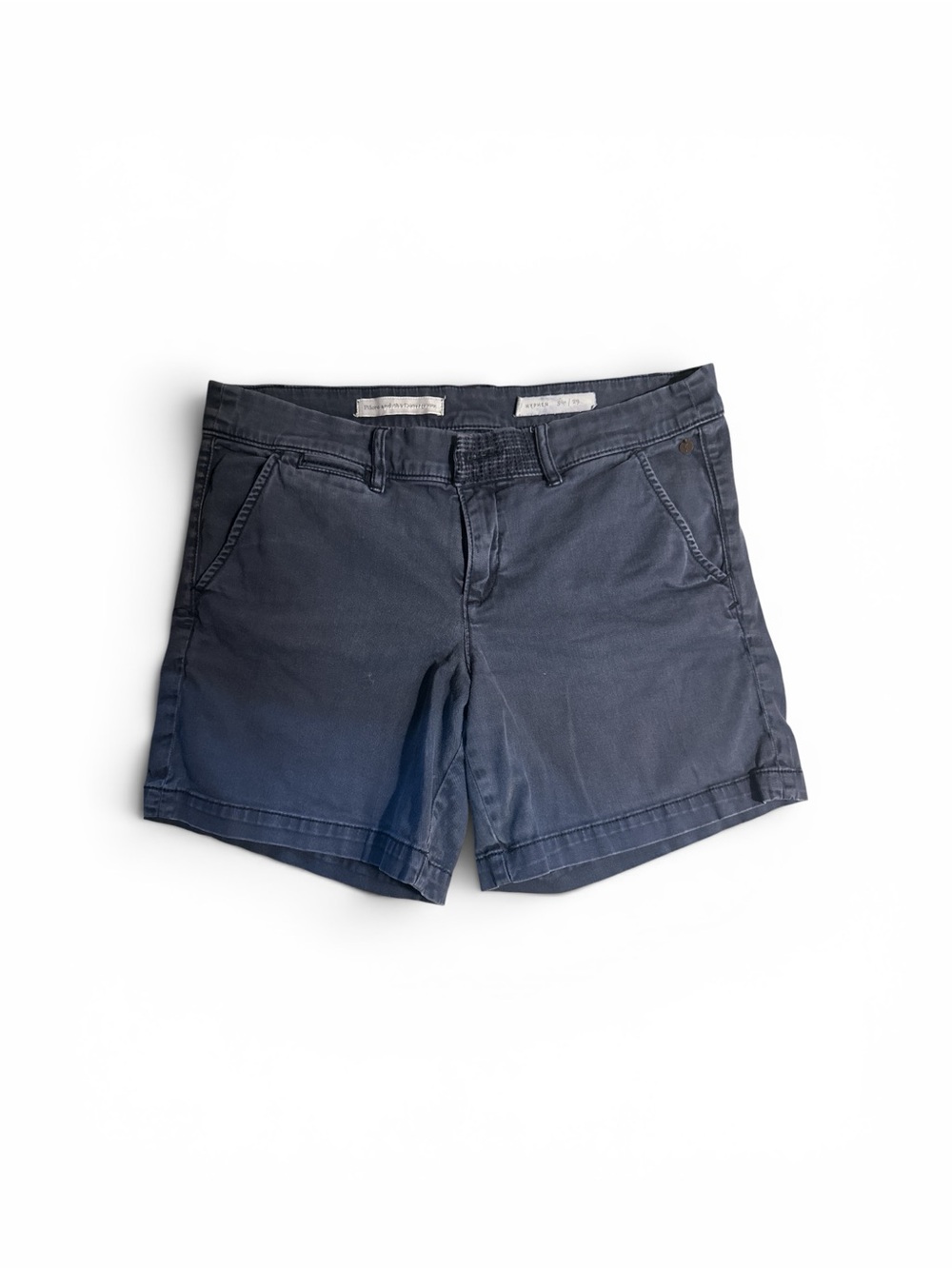 Women's Navy Casual Chino Bermudas